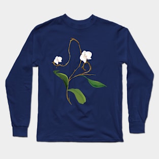 Orchid Flower Long Sleeve T-Shirt